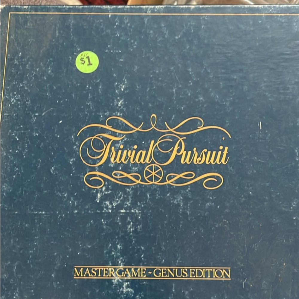 Trivial Pursuit Genus Edition Board Game